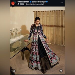 Bridal/formal dress from India’s Wishful